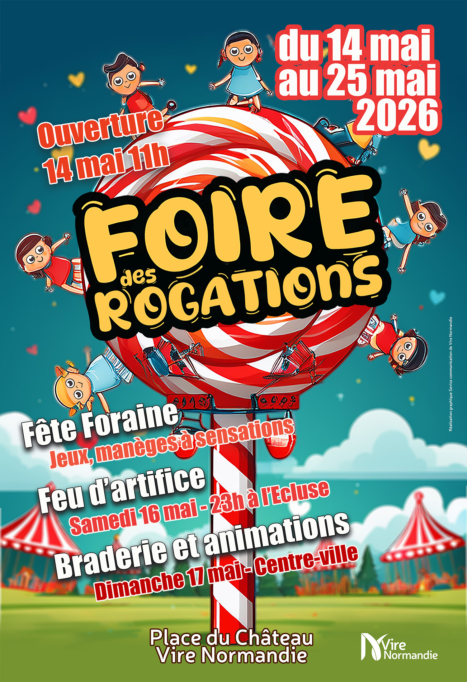Affiche FOIRE DES ROGATIONS mai 2026