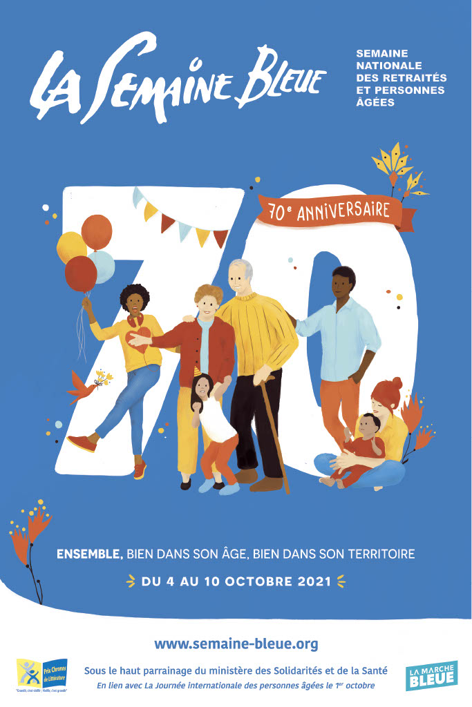 Affiche nationale semaine bleue