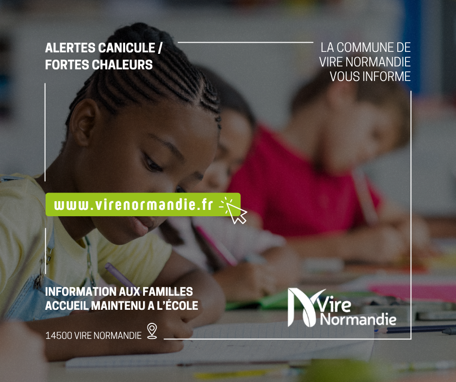 Alerte canicule fortes chaleurs écoles 22062026