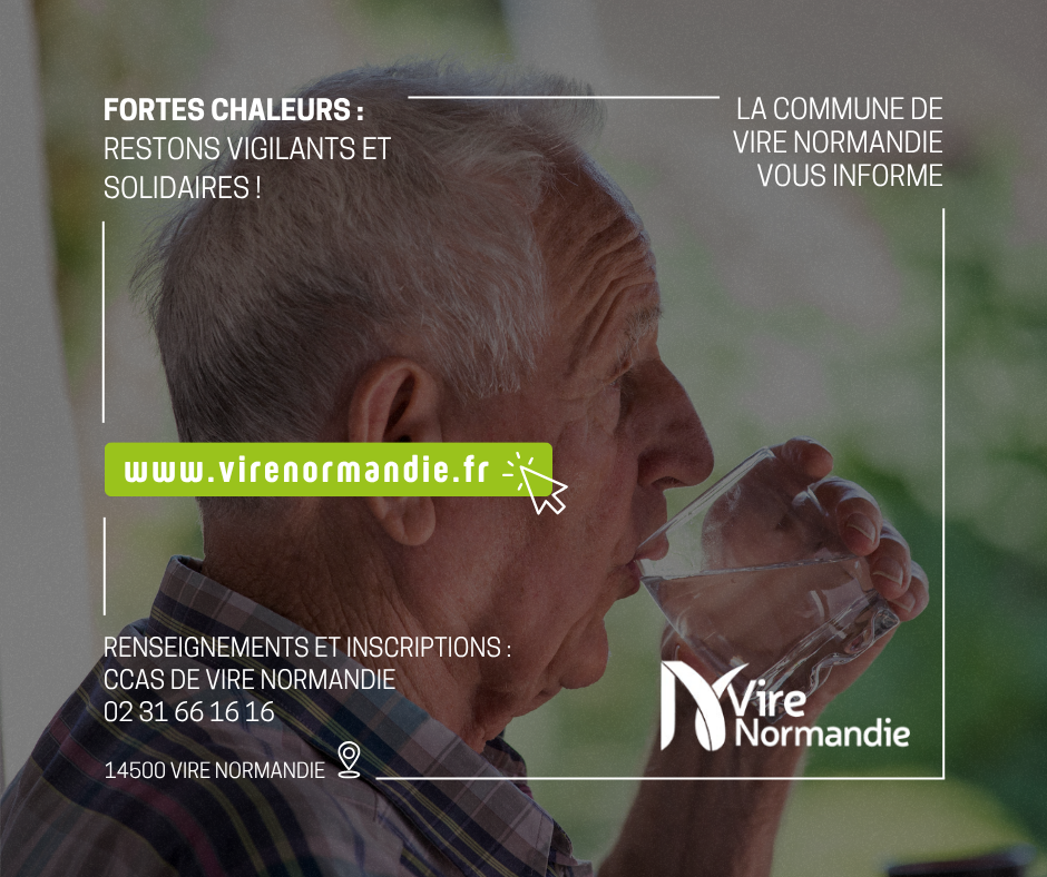 Com' Fortes chaleurs CCAS Vire Normandie 18062026