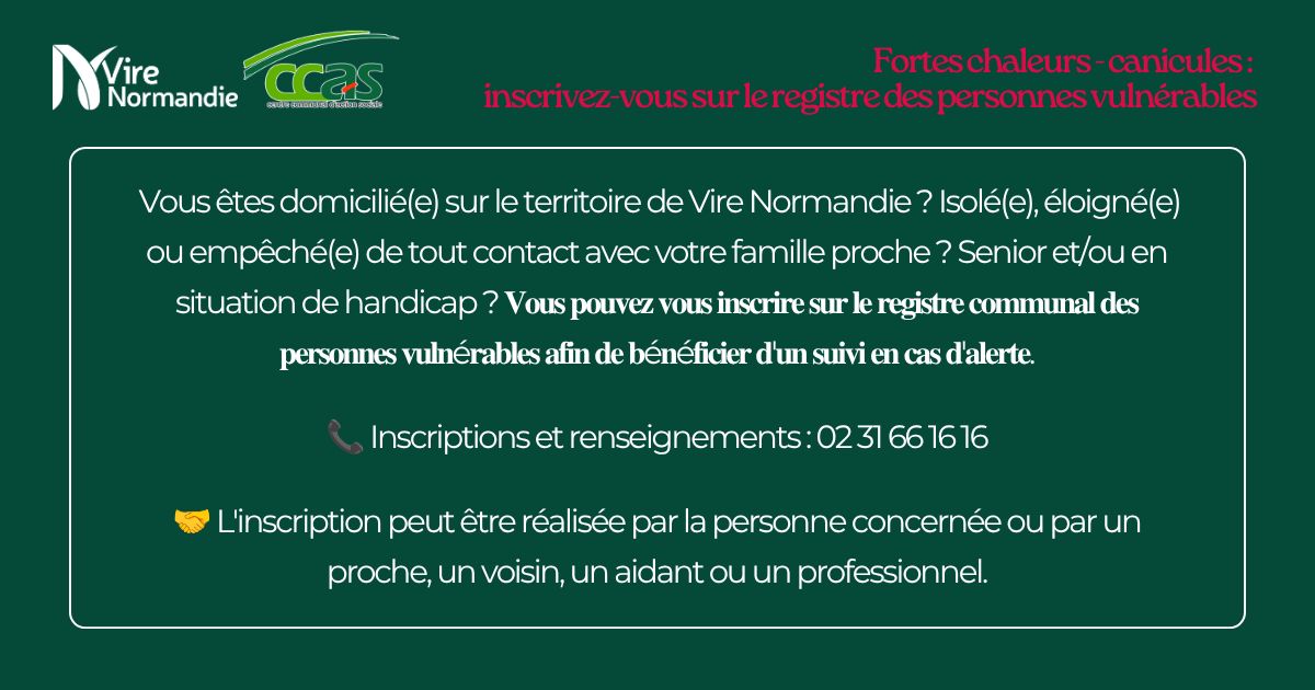 Encart CCAS Fortes chaleurs