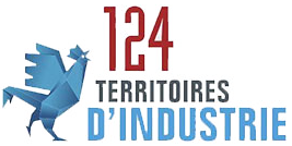Logo label 124 Territoires d'industrie