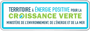 Logo label énergie positive croissance verte