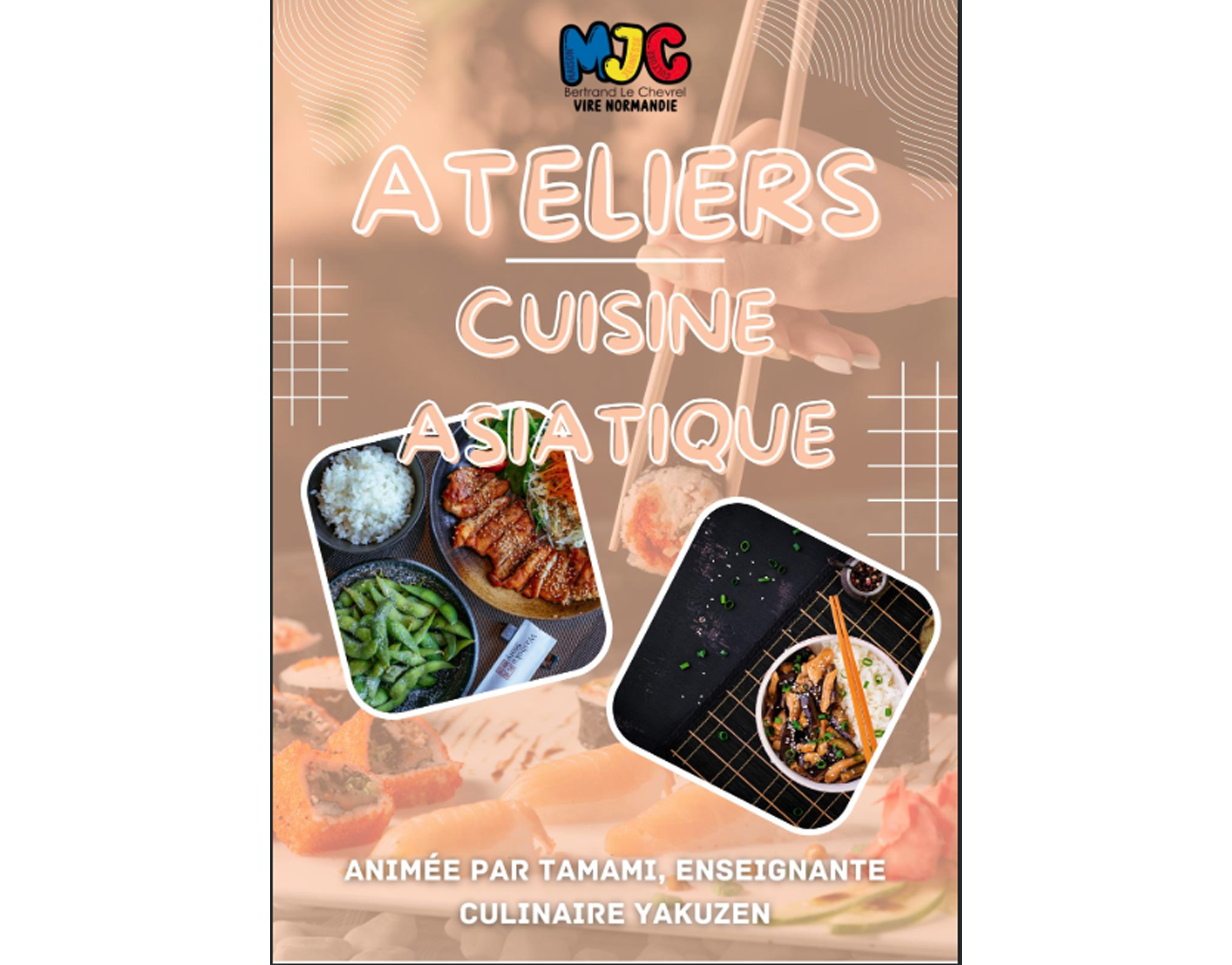 MJC cours de cuisine