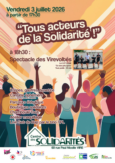 Affiche fête des solidarités 03072026