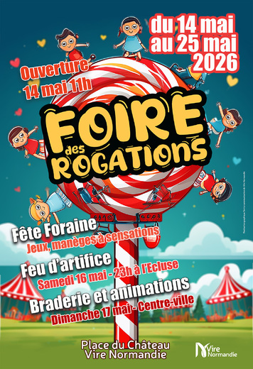 Affiche FOIRE DES ROGATIONS mai 2026