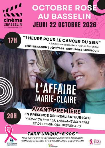 Affiche Octobre Rose au Basselin 22102026