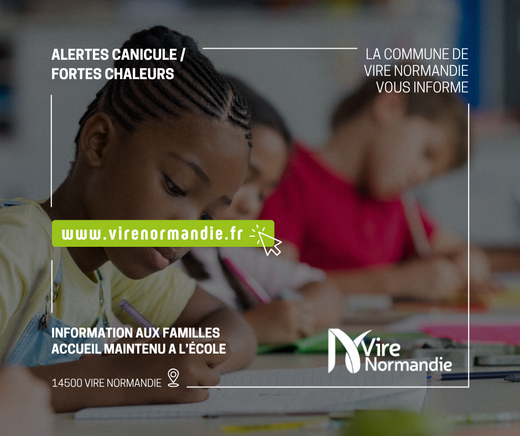 Alerte canicule fortes chaleurs écoles 22062026