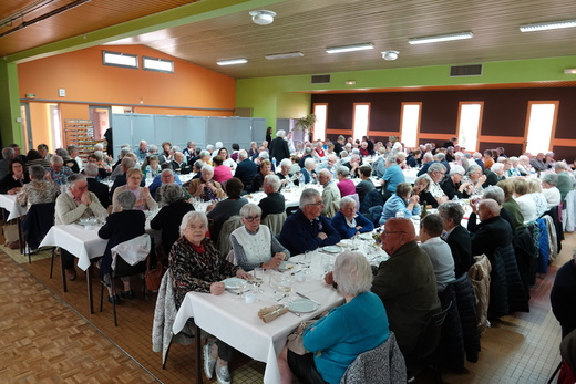 Banquet des Aînés 2025 tables