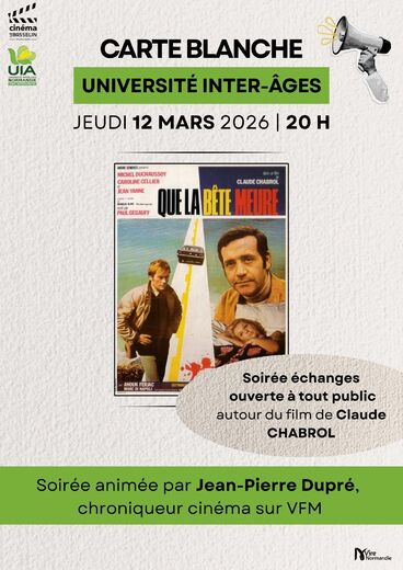 CARTE BLANCHE UIA Cinéma Le Basselin 12032026