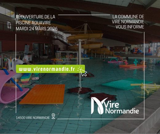 COM réouverture piscine AquaVire 24032026