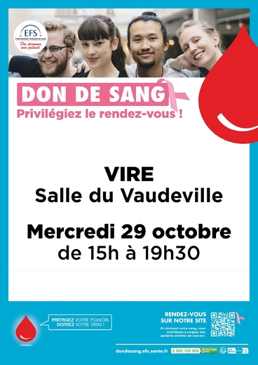 Don du Sang Vire 2025