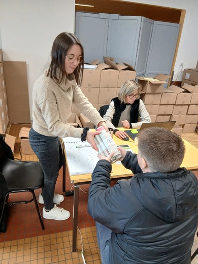 Photo distribution sacs translucides INTERCOM Nov 2025